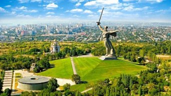 Волгоград - Родина-мать зовет, Мамаев курган Волгоград - Родина-мать зовет, Мамаев курган